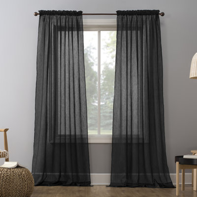 Black Curtains Amp Drapes You Ll Love In 2020 Wayfair